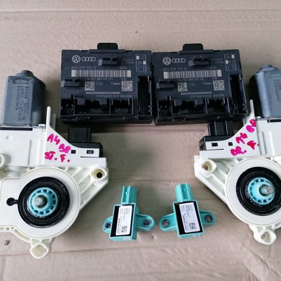 Audi A4 B8 8K 2009/2012 Usi fata stanga/dreapta Module, senzor impact, motoras geam.